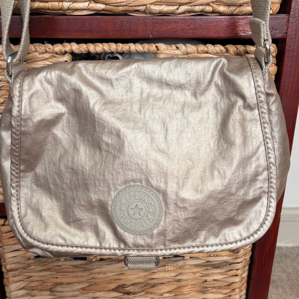 Kipling Metallic Crossbody Bag